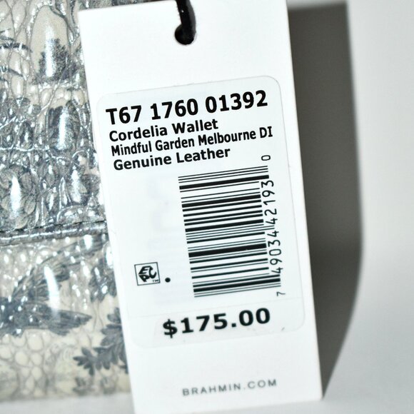 BRAHMIN Mindful Garden Cordelia Wallet in Mindful Garden #T671760 NWT - Picture 3 of 6